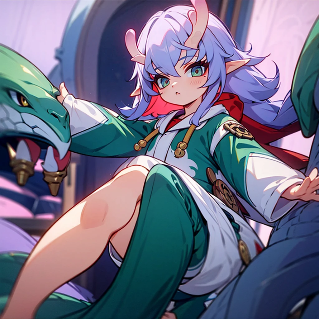 score_9, score_8_up,score_7_up, source_anime, 
BREAK
alien humanoid ,1girl,TsunomakiWatame, horns, long hair, ahoge, WatameBase, very long blonde hair, ahoge, hairclip, fur-trimmed dress, short dress, red bowtie, detached sleeves, pouch, fur-trimmed cape, pink cape, from side, grin, looking at viewer, head tilt, solo, sitting on throne,
<lora:Potat-Alienfier_humanoid-V1PN:-1.25> <lora:last_1:0.8>