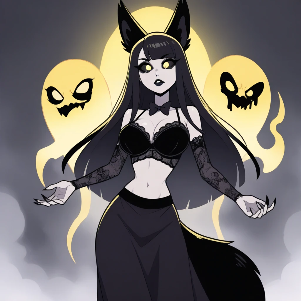Ghost werwolf Woman big tits pixar animated bikini horror nightmear