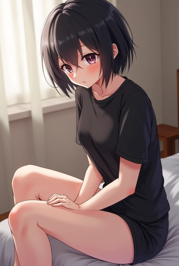 Anime Style,woman,Footjob,Completely naked,tights,Short Hair,男の陰茎をFootjob,Beautiful Face,Beautiful body,Highest quality