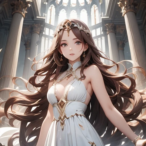 {(watercolor painting:1.2),(classical realism:1.1),(renaissance style:1.2)}, {(pure white skin:1.1),(extremely detailed beautiful face and eyes and skin and hair)}, BREAK, {erotic face,anguish,(very ecstasy:1.2),(writhing:1.4),embarrassing},{(very obscene pose:1.2),(arched back:1.2),(arch one's head:1.4)}, BREAK,{(colorful and various colors dress:1.4),(embellished mini length dress:1.2), (very delicate patterned mini length dress:1.2),(wet clothes:1.2)}, BREAK, {(many chains from the ceiling:1.4), (chain shibari:1.3),(chain bondage), (chain restraint),(wrap limbs with chains:1.8),(chain bind body),(chain in collar:1.2), confinement, shackles}, BREAK, {(2 woman, medium breasts, (lick each other:1.2, saliva:1.1), braid hair intricately, various colors hair)},{dynamic low angle view}, {(palace throne room:1.2),(glowing stained glass:1.2)}, {(glowing tears:1.1)}