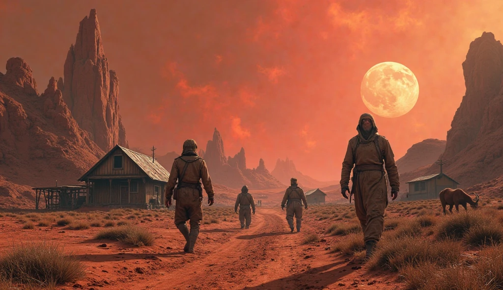 Mars Horror Farm - Simulator of a Russian village on Mars
