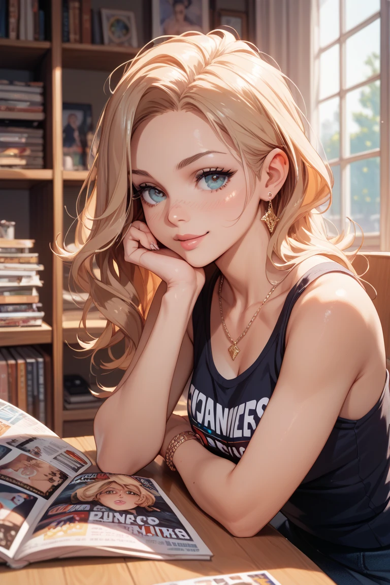 A magazine that reports on female entertainers' Panchira