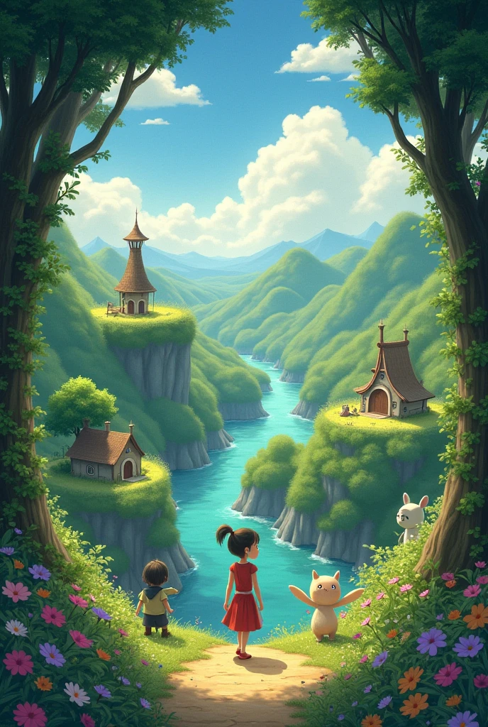 Turn the pic into ghilbi art