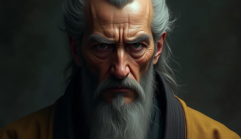 ANGER NEVER AGAIN"
(accompanied by an image with a calm face of a philosopher/emperor with a dark background and a smaller sentence: “The world no longer controls you”)