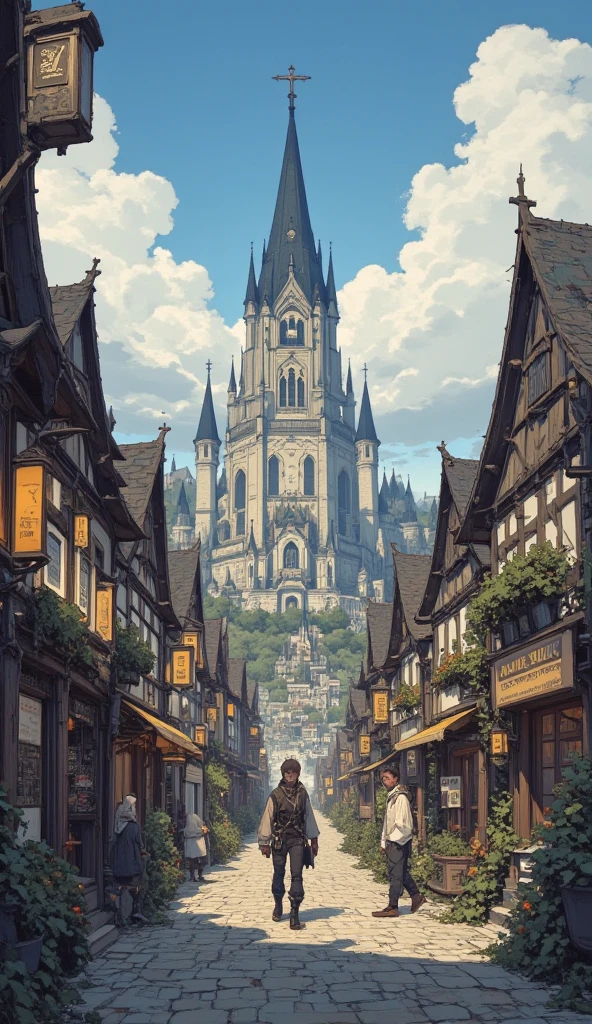 Granblue fantasy world　inn　church