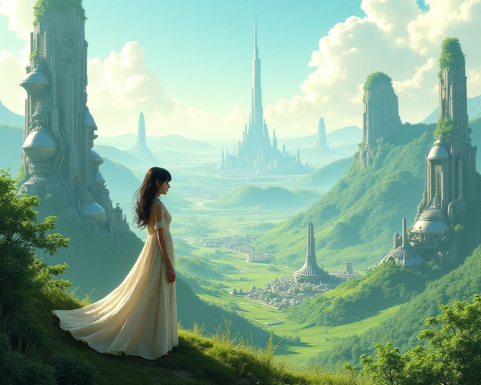 In the Nausicaä style of the Valley of the Wind