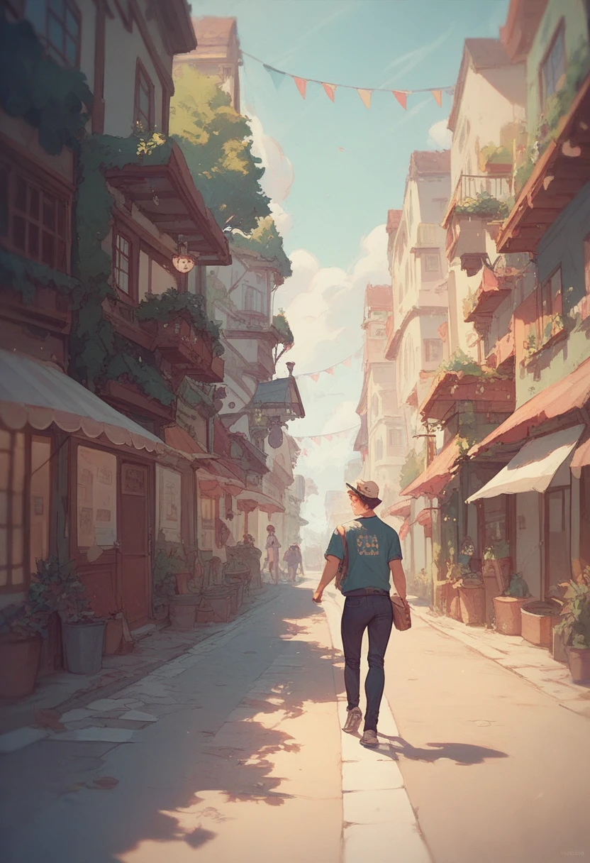 Could you show, what the surface of Mars is like? And two astronauts are walking on it, and a rover 