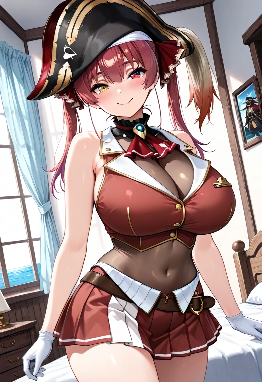 ,anime,character,woman,pirate,virtual,woman,girl,characters,宝鐘Marine,Marine,Heterochromia,sperm bukkake