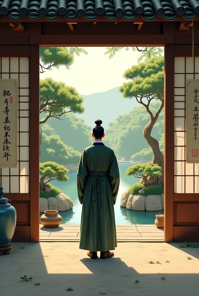 Inside a Joseon Dynasty hanok