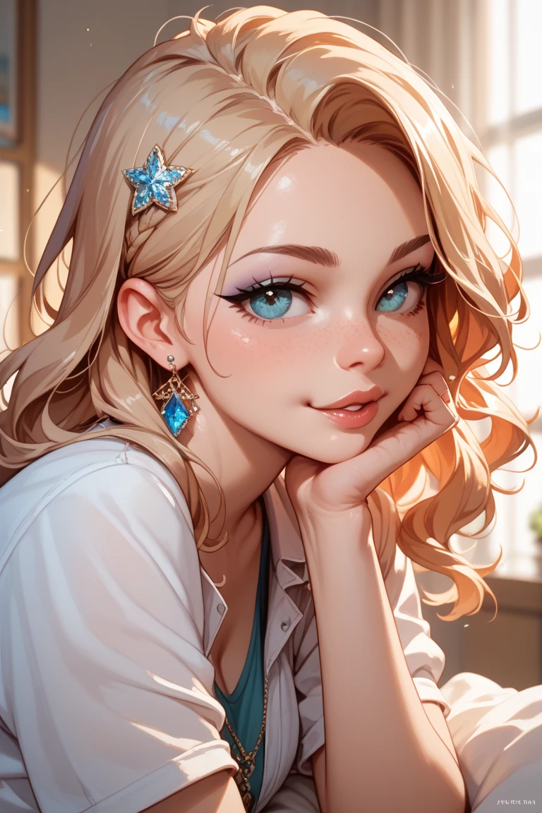 Real girl with an aheh face