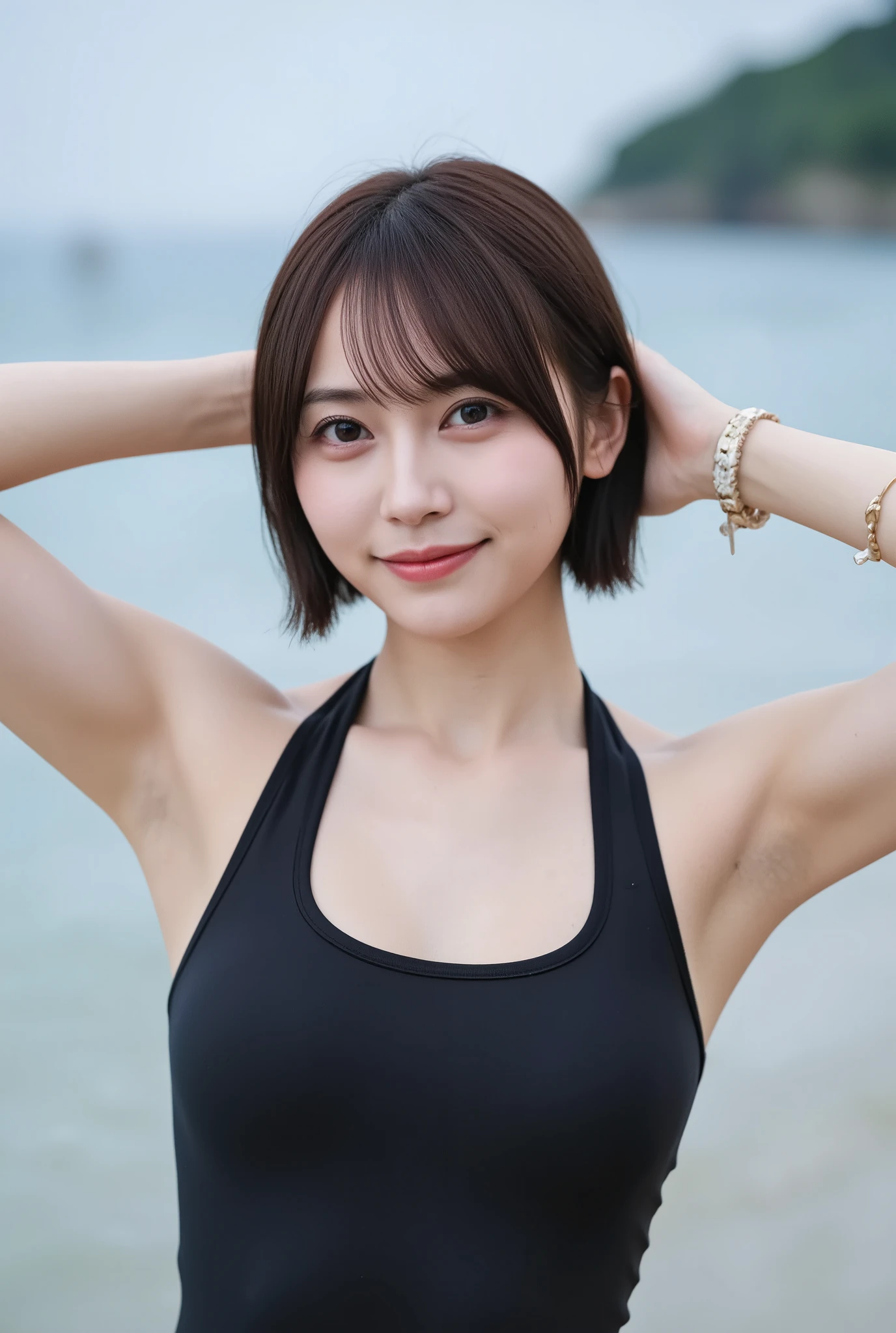 closeup shot , Best picture quality (8K, high resolution, Masterpiece: 1.2), super detailed, 215 Short Hair, 16-year-old woman,
((Great choreography):1.13, ((Very smooth lines):1.2); Expressing facial expressions and postures through ink contrast, The background is simple、. Accentuate the light, Shadow and space. Drawing the beauty of gymnasts. Auburn Hair, (Pixie Hairstyles), ((Fresh)), Golden ratio face, Perfect Face, (Attractive body), (fashion model body), Gymnast in a leotard, artwork, Figurative art, appropriate clothing. Sexy Painting, smash | (Highest quality, 4K, 8K, High resolution,masterpiece:1.2), Very detailed,(Actual, photoActual, photo-Actual:1.37).
, random cute pose ,big eyes ,Puffy eyes Heart Pupil, blush , huge shy smile , salute