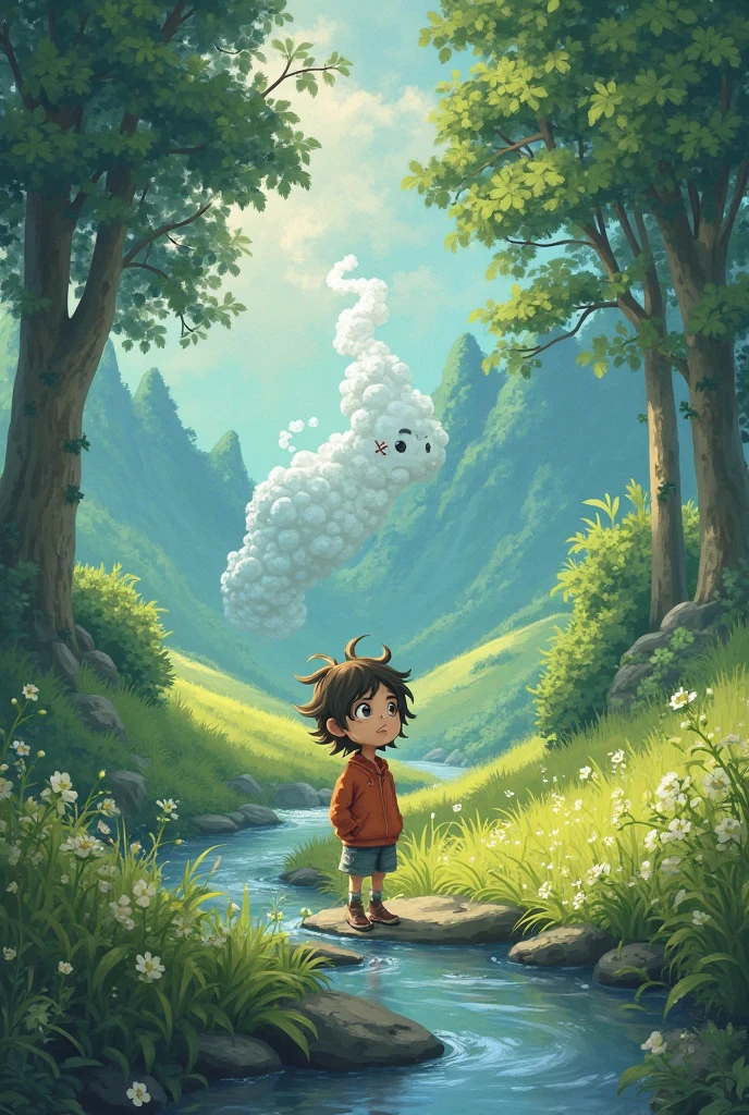 generate it into ghibli art style