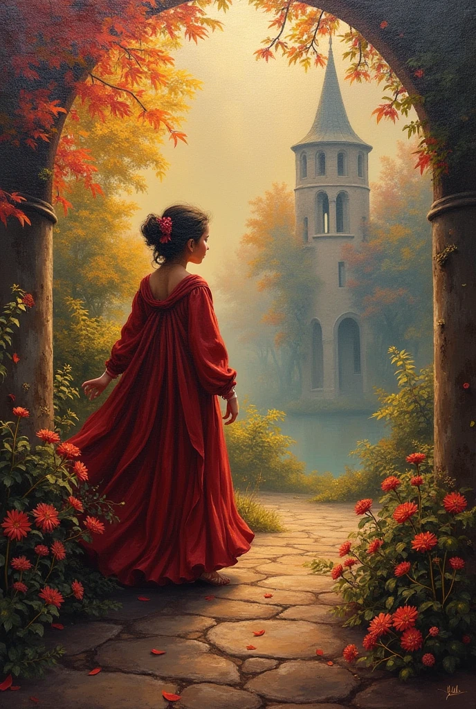 Create an oil painting from my picture