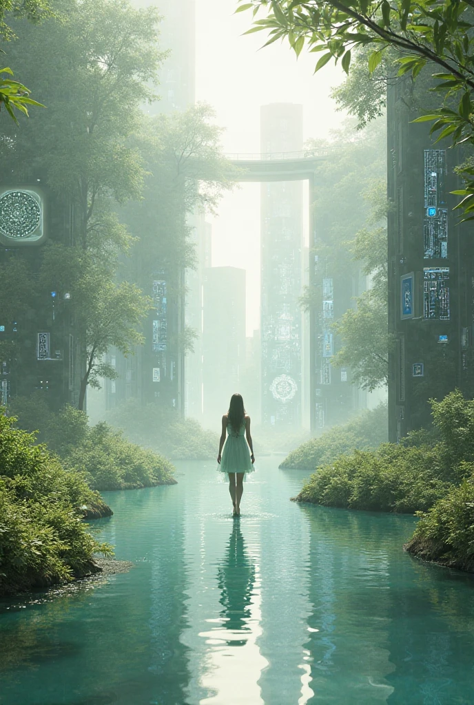 Medium technology is also a utopia at peace with intimate nature and art