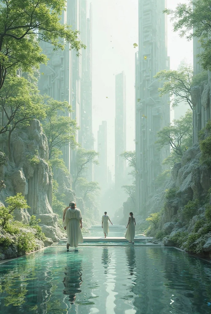 Medium technology is also a utopia at peace with intimate nature and art