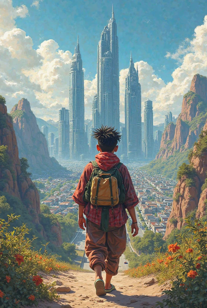 A young Huanuqueño going to study, leaving an Andean city and entering the modern city (five)