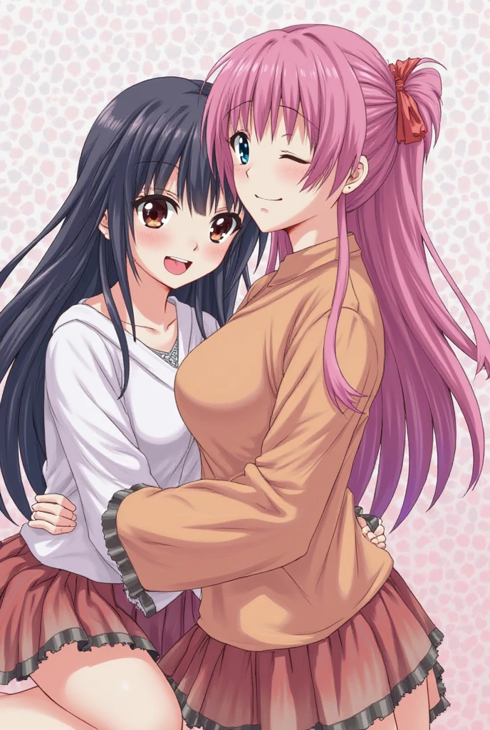sakura from naruto and furina from genshin impact masturbating