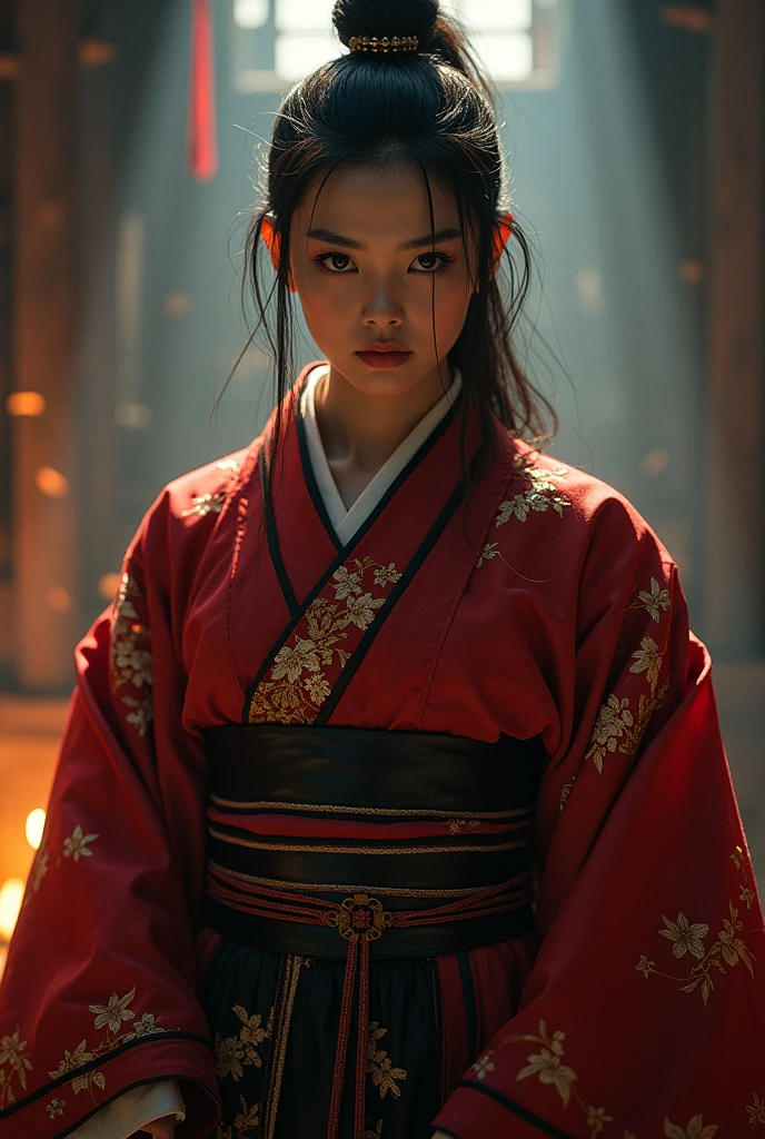 In a hashira uniform