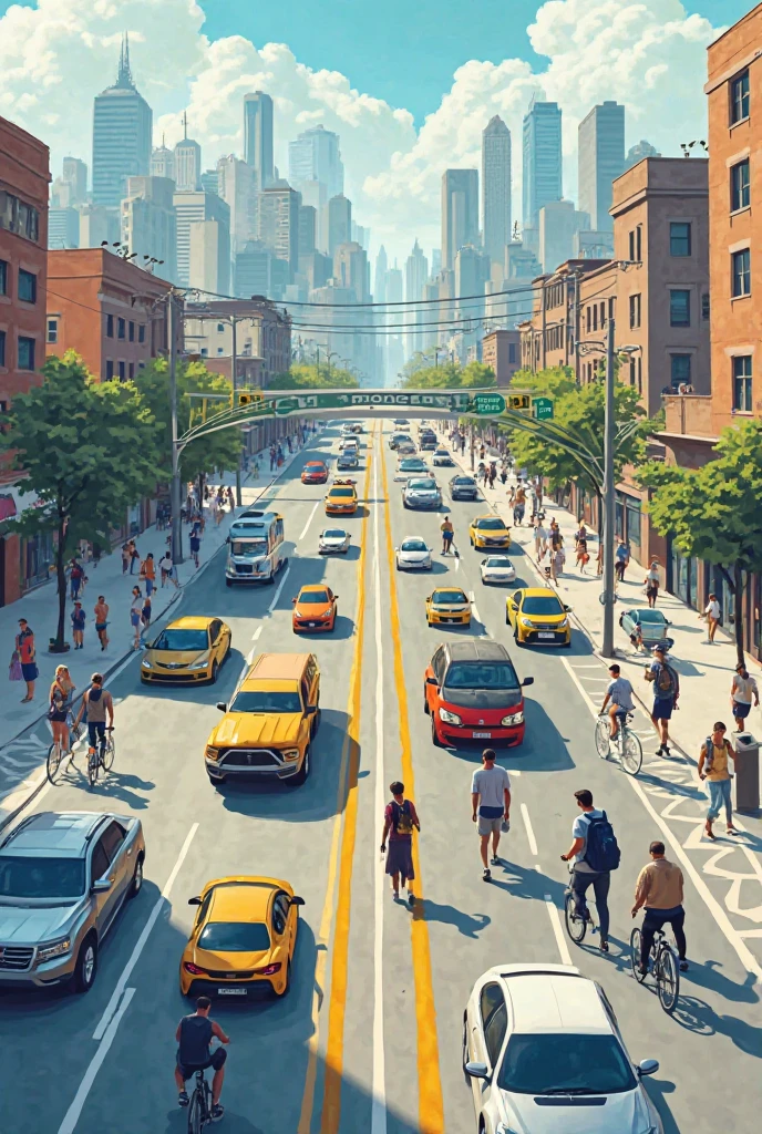 Create a picture about the topic of Modal Split for Transportation Engineering;
a.) Socioeconomic factors