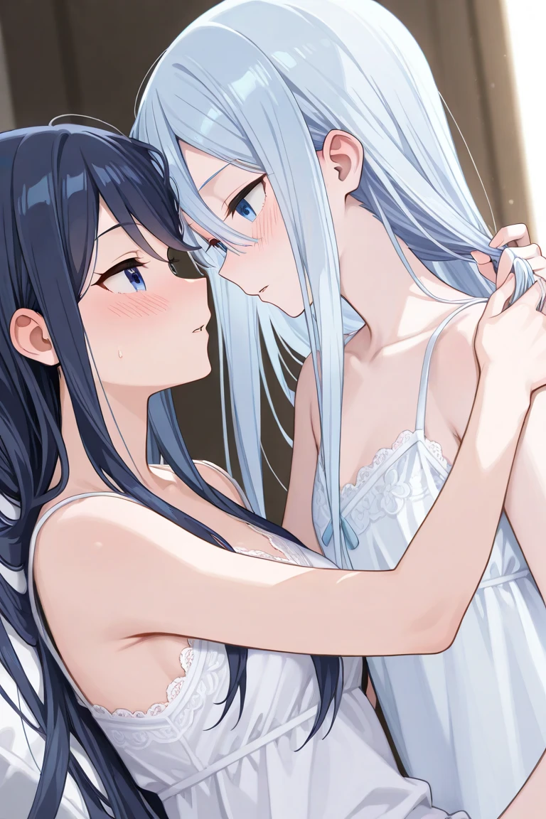 NSFW,masterpiece,Highest quality,High resolution,Super detailed,Shiro \(no game No life\),Long Hair,Multicolored Hair,Hair between the eyes,Gradient Hair,Yellow Eyes,Flat Chest,(High-quality sexy mini dress),Shopping mall,Crowd,(Oho face),Embarrassed,blush,Leg spread,excited,Estrus,smile,orgasm,Falling into Pleasure,(Climax),(Squirting),(Ahegao),Roll your eyes、squint,One man,(Having sex),Embrace,From the side