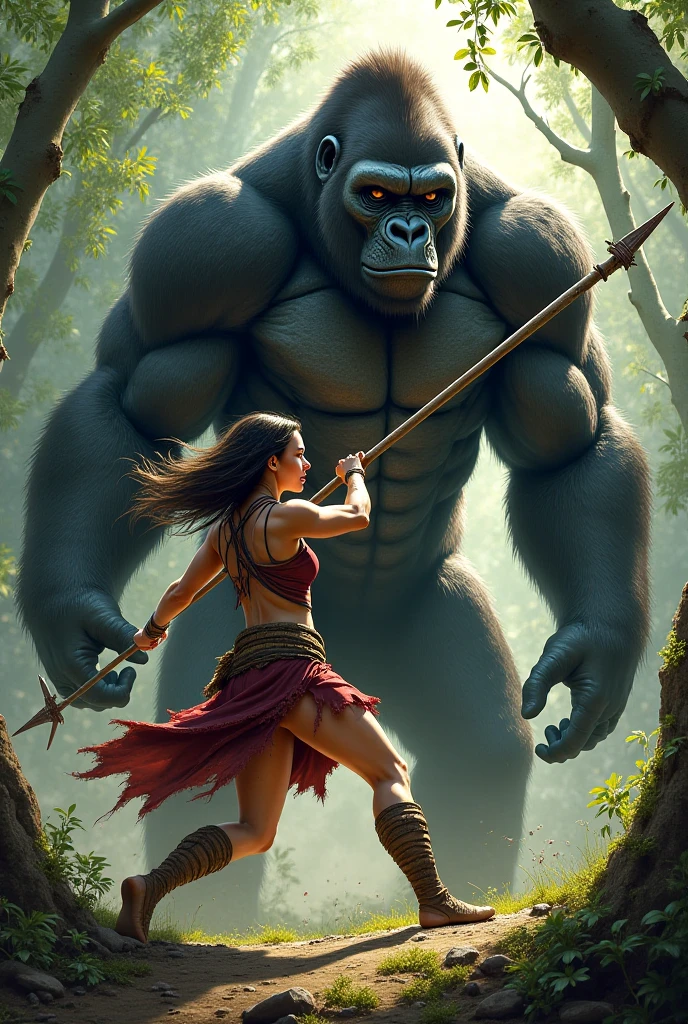 help of Vanarasena and rescues Sita. 