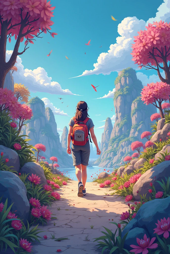 create vibrant online learning images