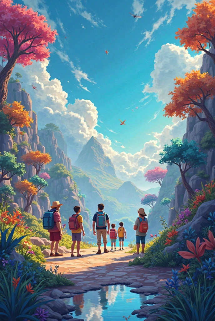 create vibrant online learning images