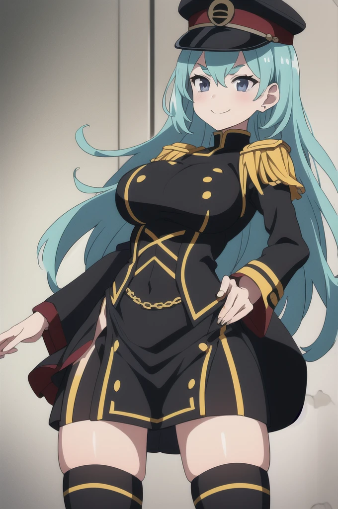 realistic,absurdres, mature face, (adult), (adult face), fine detail, HDR, (8k, best quality), ultra-detailed, extremely detailed cg 8k wallpaper,fashion,1girl, solo, narrow waist, large breasts,long hair,,(looking at viewer:1.2), natural lighting, blue hair, (hair rings:1.5), yellow eyes, <lora:Azumav5:0.8>, Himari Azuma,Himari Azuma, azuma,1girl, apron lift, bow, bow panties, buttons, clothes lift, curtsey, dress lift, electric fan, epaulettes, gloves, kimono lift, letterboxed, lifted by another, lifted by self, long hair, open mouth, panties, skirt, skirt basket, skirt hold, skirt lift, solo, sweat, sweatdrop, thighhighs, underwear, uniform, white gloves, hair rings, lifting skirt, exhibitionism, embarrassed