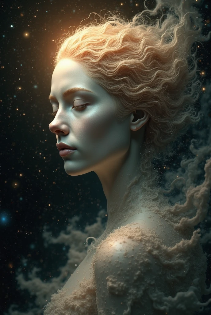 Venus have a face in the solar system