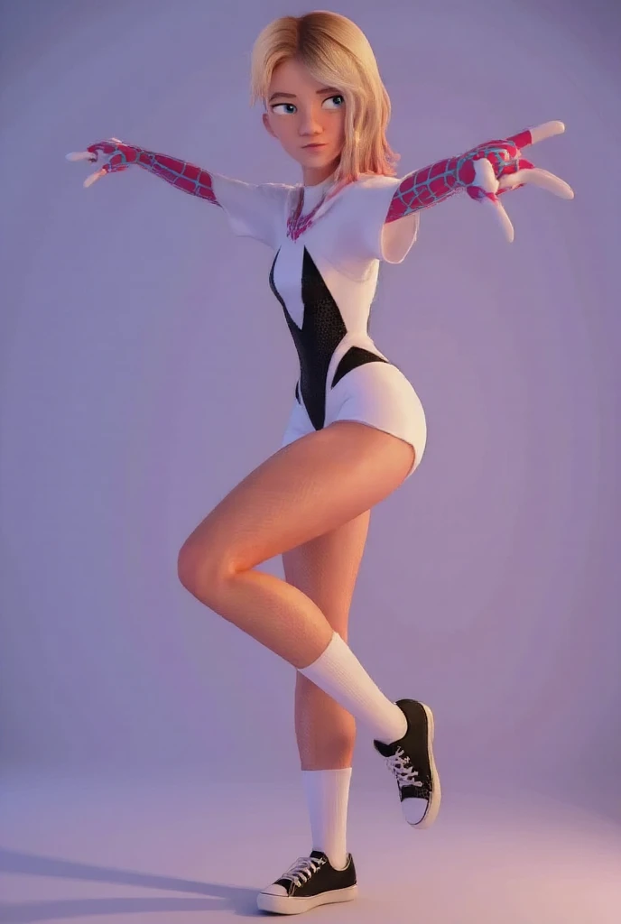 Sgwen is naked in public, she is hanging 10 feet in the air by her spiderwebs and posing to show you her pussy. SEXY POSE, open legs, naked, nude, topless , young, slut, nsfw, sexy, looking at viewer,