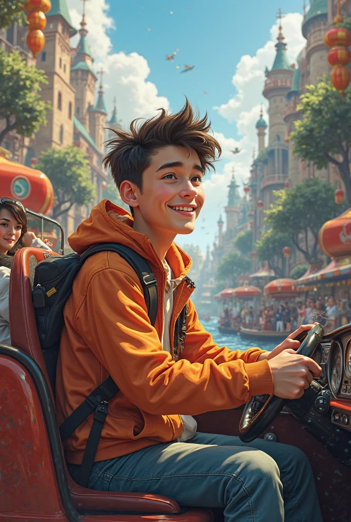 Male  age18.  Driver takes you on a tour