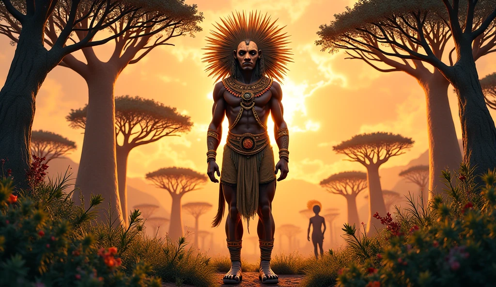 Make the image of the African entity ALA