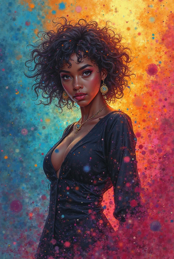 Name Digna in explosions of colors