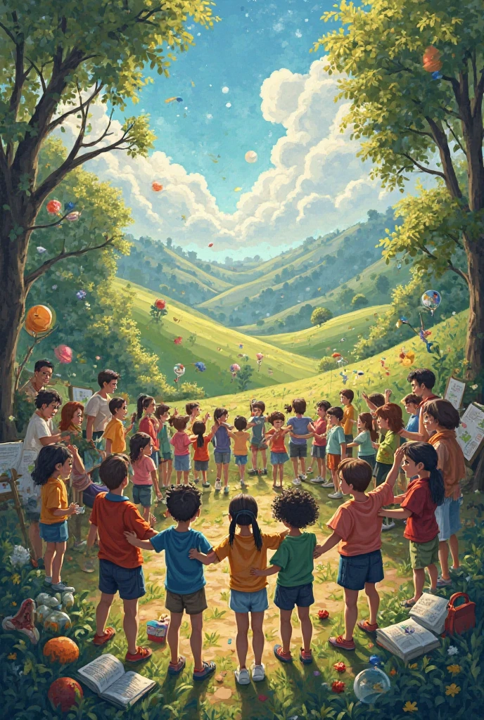 A true picture of a world that inspires positive education 