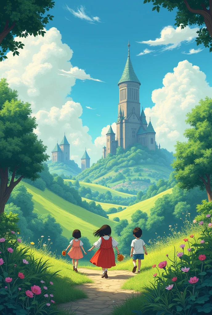 Make a ghibli cartoon