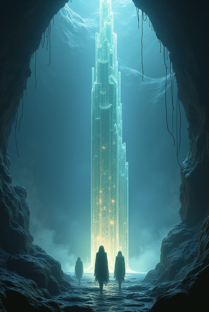 Create an enchanting underworld，imitates a real photo