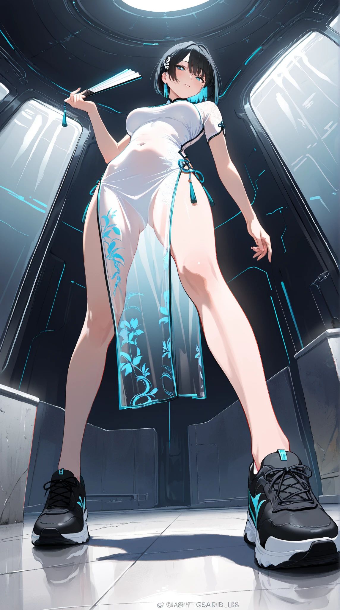 ((Upper shouldescial closeupigboobs， looking at viewe, Anime big breasts,  Drawing, Perspective,  Foreshortening, Foreshortening, 8K, Super Detail，Silver Hair,Endless Reality, White background， Drawing, 8K, Super Detail, 1080p, Women HD，woman, 16k, high resolution, best quality, high quality, Anatomically correct, masterpiece, precise, Ultra HD，Black silk tulle