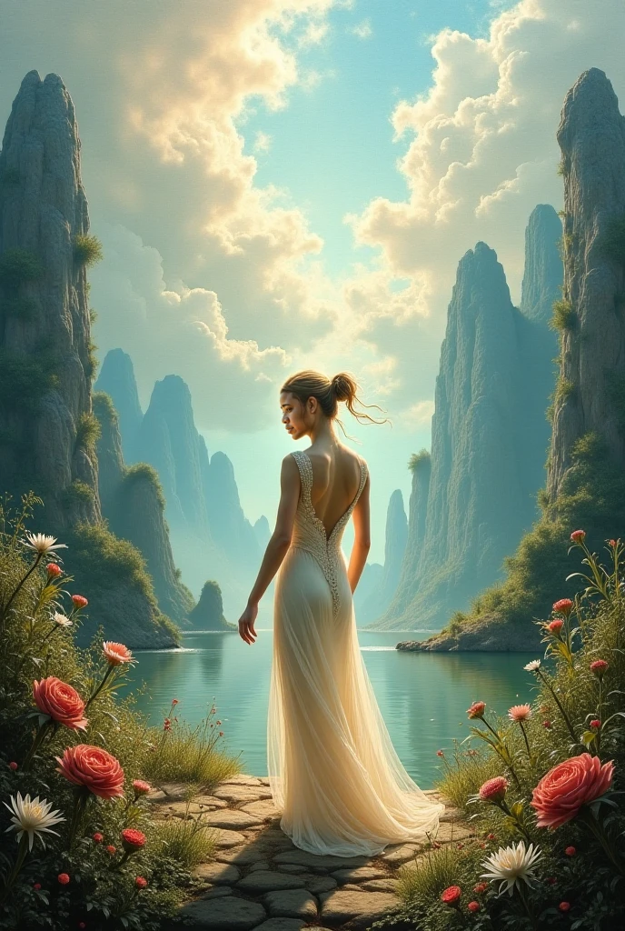 You can make this photo in Fantasy oil painting style 