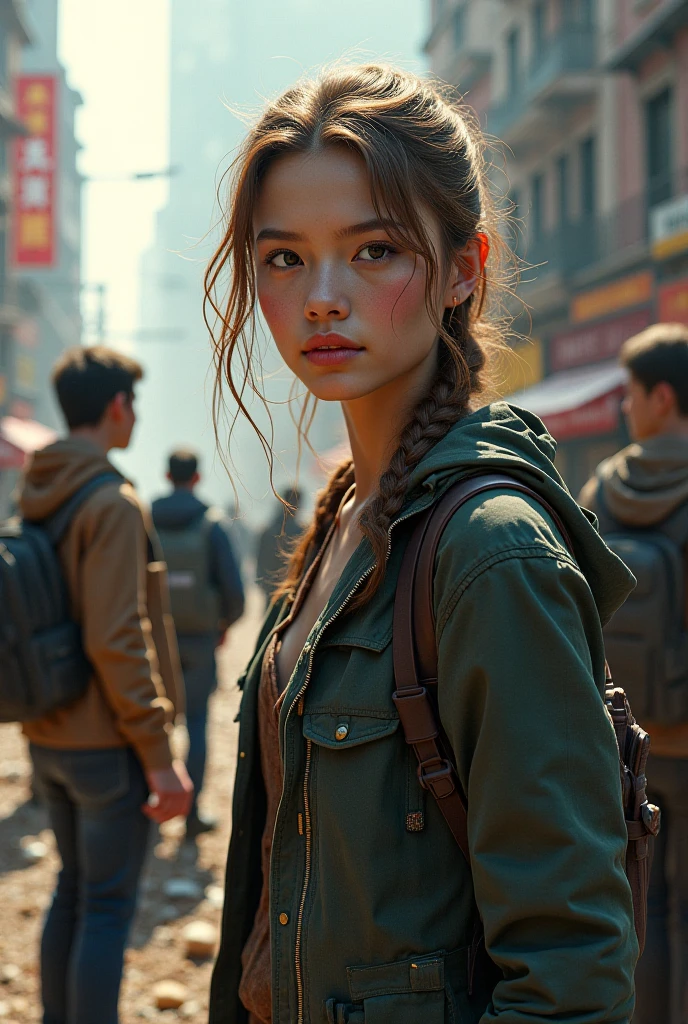 Turn this photo I'm sending into a real one 