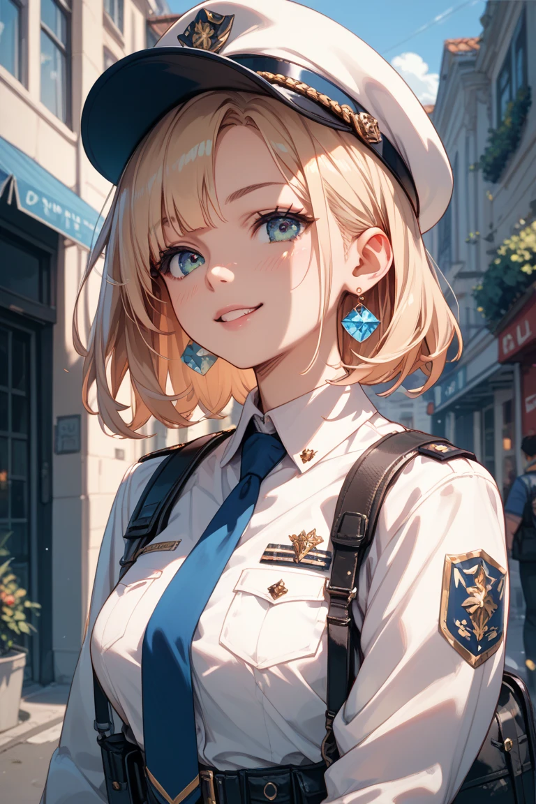 I'm wearing a uniform with big 