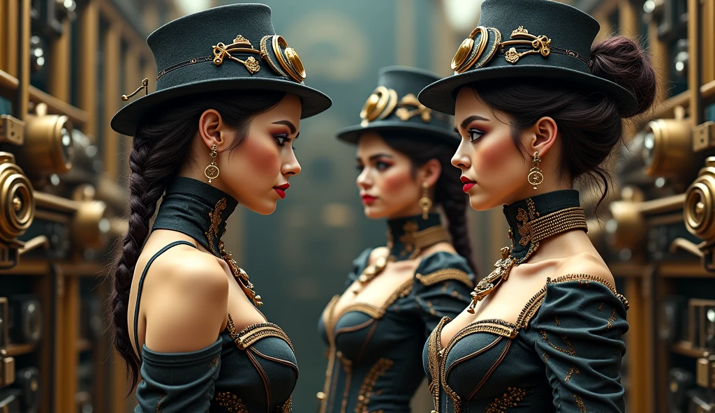 sexy steampunk women