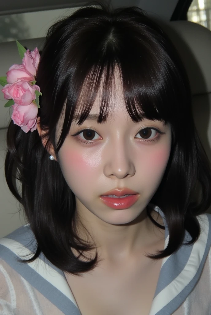(realisitic、Photorealsitic:1.37)、(8k、RAW、top-quality、masterpiece:1.2)、cute little、ultra-detailliert、Heart-shaped pupil、physically-based renderingt、超A high resolution、Kodak Vision Color、Captured with an Arricam LT camera、bokeh dof、foco nítido、
If you look at the viewer、Photorealsitic、realisitic、独奏、Photorealsitic、top-quality、extra detailed face、extremely detailed eye and face、beatiful detailed eyes、absurderes、incredibly absurderes、haunting smile、hair messy、Floating hair、、