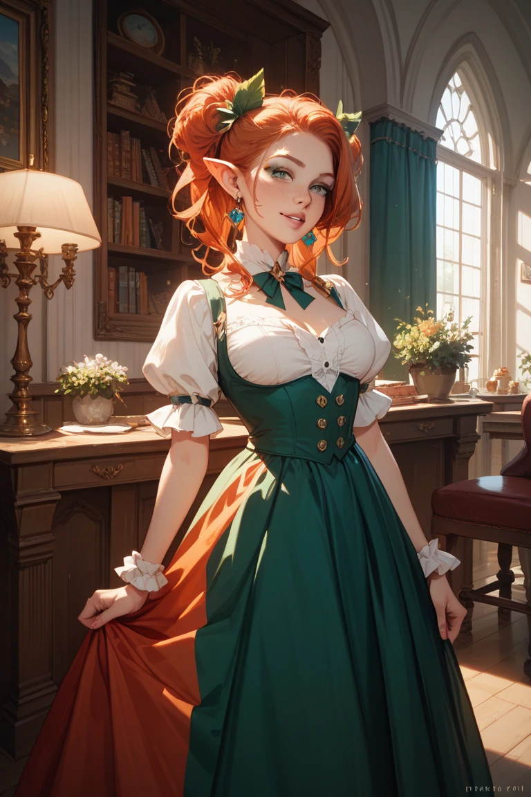  redhead　 Beast Ears　DRESS　skirt　big increase　rotor　climax　Dimly lit bedroom