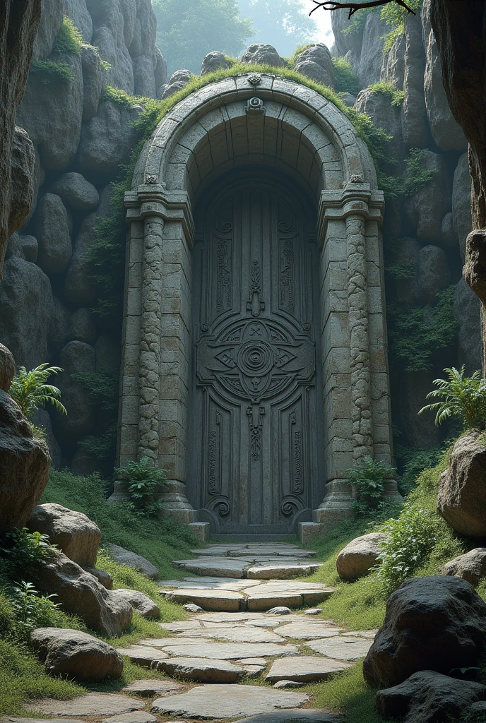 Stone door