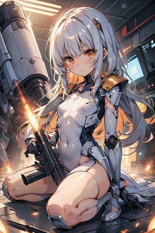 （（（highest quality、first-clasasterpiece、Normal body、8k、Detailed face、Ultra-precision、Normal hand、Normal finger、５Finger、）））Gold silver hair、Machine Angel、Large mechanical wings、Large booster、Large thruster、Head visor、Thought-guided remote-controlled weapon、Full Armor、Beam rifle、Beam Shooting、Running through space、Full boost、Beam Sword、Fighting space monsters、Variable Beam Launcher、multi missile、Mega Beam Cannon、In combat、Dogfight、High Maneuver、fleet battle、Destroy enemy ships、High mega particle cannon firing、ultimate weapon、Multi-warhead missiles、Full burst、All-at-once sweep、Degeneracy runaway、