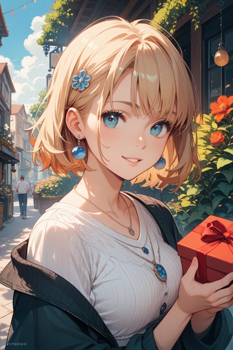 「Naru Naru」（means to become）Make the character called a stylish image with a Ghibli style font！I want to give a gift to my long-distance boyfriend！