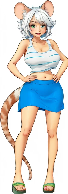 young furry girls sexy with, (big boobs:1.4) sexy
