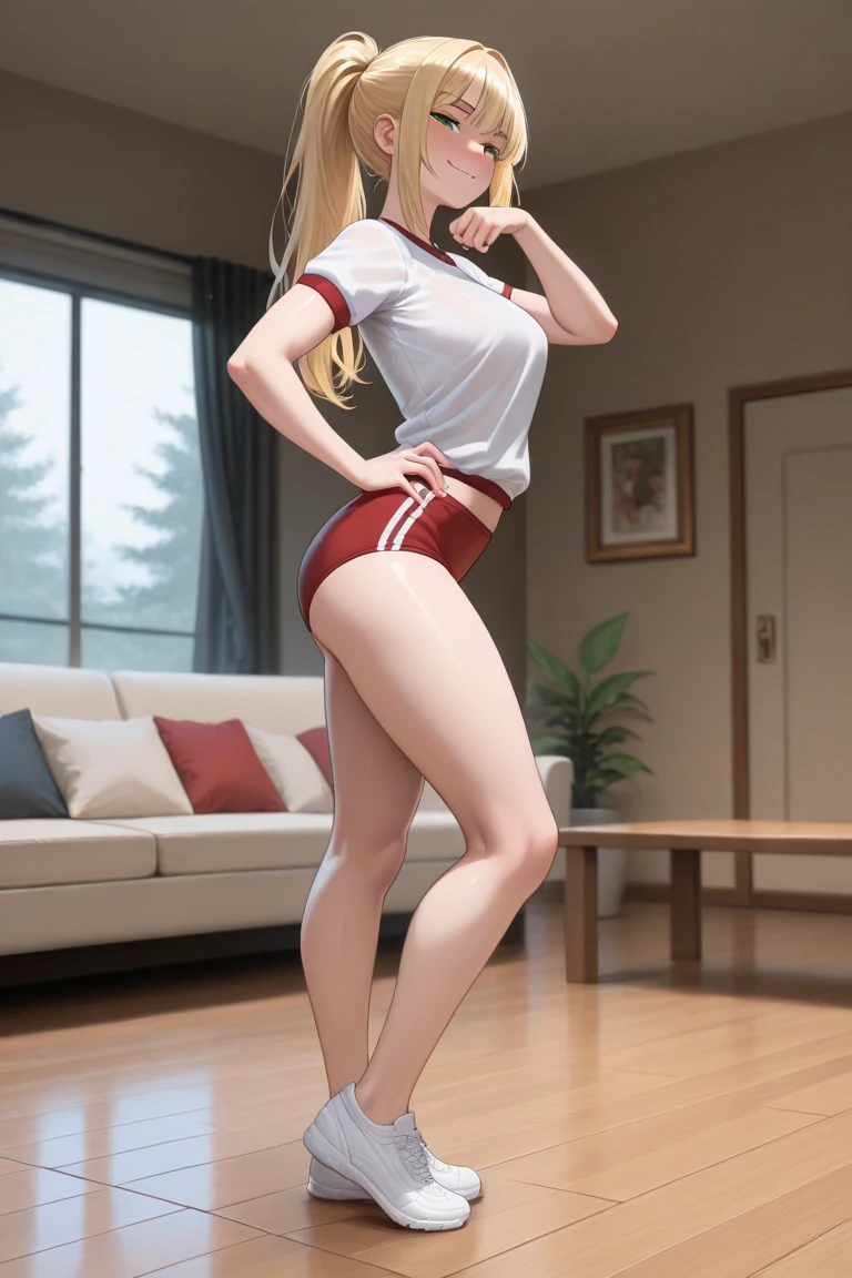 Photorealistic, just like image but real girl, cheerleader doing a standing split, (((black hair)(long black wavy hair with bangs, black bangs hair))), brown pantyhose with cotton gusset at the crotch, cheerleader uniform, 20 yrs old, brown sheer gloss pantyhose, cute bubble butt in pantyhose out to the side, (((light brown pantyhose with cotton panel crotch))), one leg is straight up hyper extended, holding leg up with one arm, hand grabbing ankle of leg that is up, girl face is beautiful and looking right at the camera, photorealistic, shiny realistic dark brown pantyhose