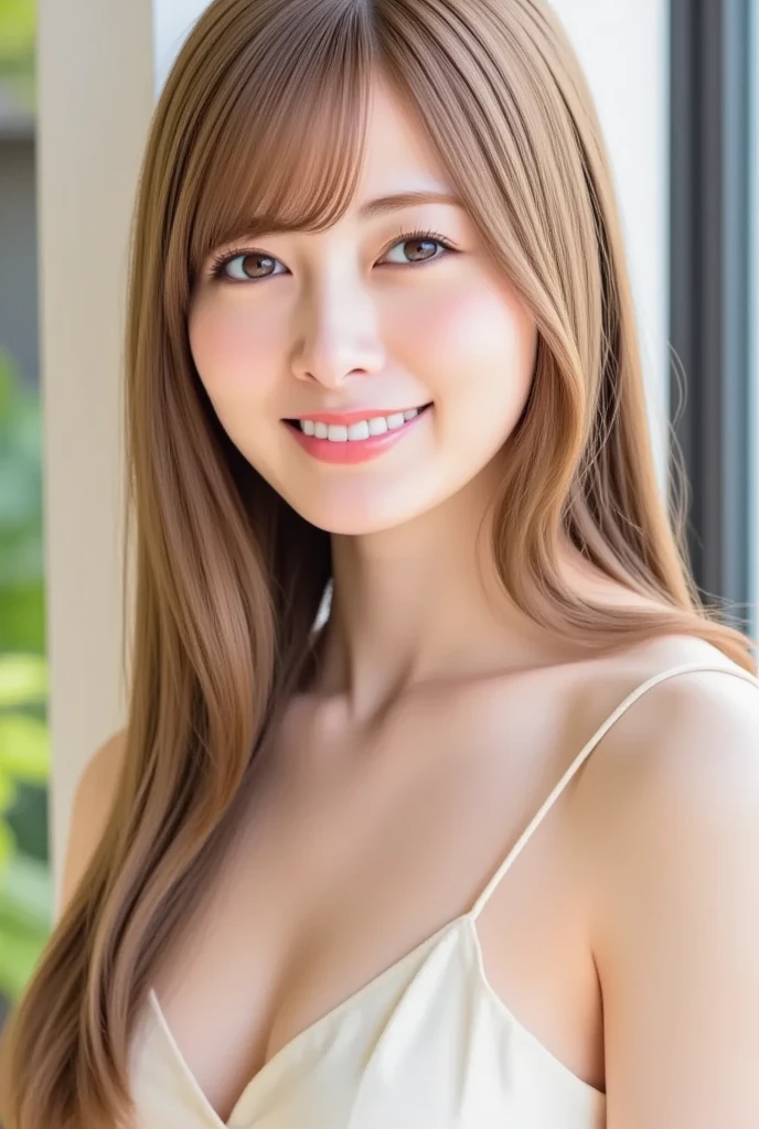 Memory correction:255, Everything modern:1.66, Cute Japanese Women Photos, smile, 20-year-old, Oil and hair balm for one-length straight hair:1.55, (photo Realistic:1.4), (hyper Realistic:1.4), (Realistic:1.3), (Smoother lighting:1.05), (Improving the quality of cinema lighting:0.9), 32K, 1 person,20-year-oldの, Realistic lighting, Backlight, The light shines on your face, Ray Tracing, (Bright light:1.2), (Improvement of quality:1.4), (Highest quality Realistic textured skin:1.4), fine grain, Detailed face,(smile:0), (Emphasis on face close-up:1.3), (Enhances the beauty of skin texture:1.1),((Extremely precise and accurate anatomy:1.0)), (Enhances the beauty of skin texture:1.1), Clean and glowing skin, mesh, thin:1.2, (Realistic:1.3), Realisticなライティング, (Smoother lighting:1.05), 32K, One Japanese woman, fine grain, Detailed face, (Film Grain:1.1),(Accentuates body lines:1.1), High resolution, Natural look, Kind eyes, Improves hair quality, Delicate light and shadow, Transparent muscles, Graceful pose, Beautiful Eyes, Sharp details, Soft light reflection, Beautiful contours, Delicate skin tone, Fine hair texture,Cute Japanese Women Photos,