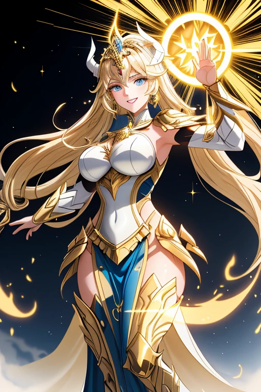 Generate the goddess Artemis from Saint Seiya